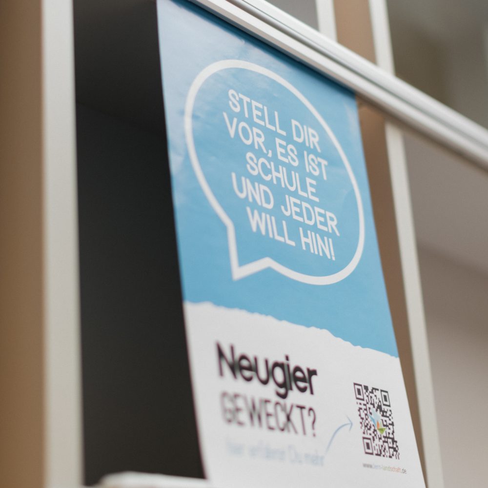 Stell dir vor, es ist Schule und jeder will hin