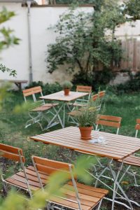 Jubiläum Biergarten